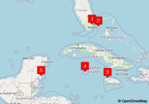 Estados Unidos, Bahamas, Jamaica, Islas Caiman y México - Atrapalo.com